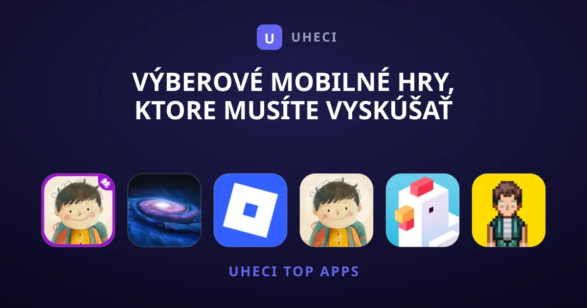 Výberové Mobilné Hry, Ktore Musíte Vyskúšať